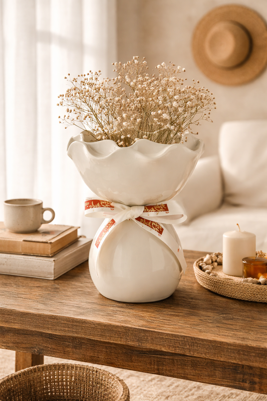 Minimal Artisan Ceramic Vase